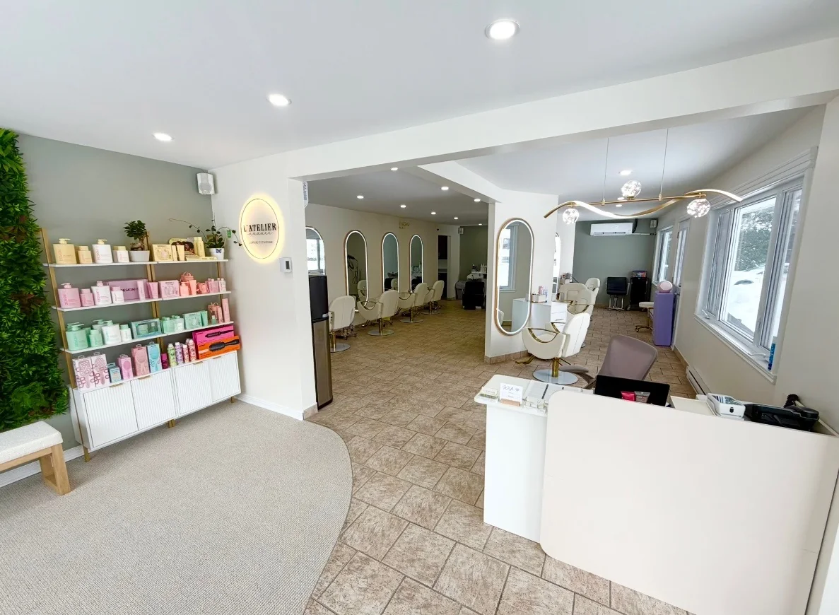 Intérieur de L'Atelier Nuance à Repentigny